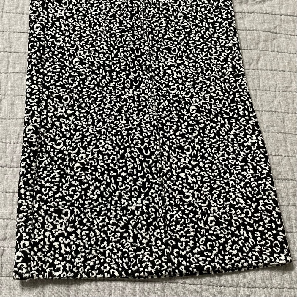 Anthropologie Black and White Cropped Pants - Picture 10 of 15